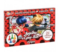 Настольная игра-ходилка. Азбука Леди Баг и Суперкот