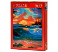 Паззл  500 элементов Джим Уоррен романтический день 