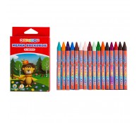 Восковые мелки ЦВЕТИК 16 цветов