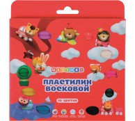 Набор воскового пластилина ЦВЕТИК