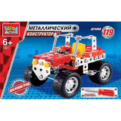 Город мастеров Конструктор Джип WW-1221-R