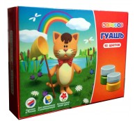 Гуашь Цветик 12 цветов 