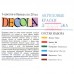 Набор акриловых красок для витража Decola 6 цв 20 мл