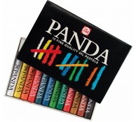 Набор масляных пастелей Panda 12 цветов 