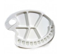 პალიტრა პლასტმასის ოვალური, 25*35 სმ.