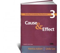 Reading  Vocabulary Development 3. Cause  Effect