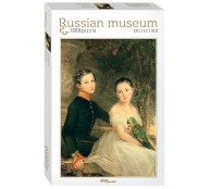 Пазл-мозаика Russian Museum Collection - Дети с попугаем, 1000 элементов