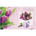 Альбом для рисования Тюльпаны цвет фиолетовый 40 листов
