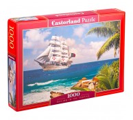 Парусник в тропиках